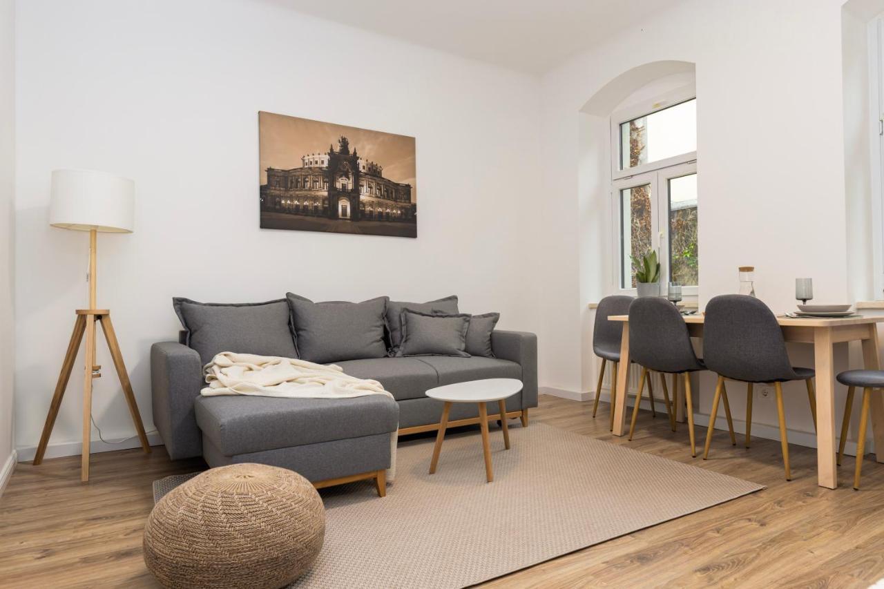 Design 2R Apartment Dresden Neustadt - Garten - Elbnahe - Airport Екстериор снимка